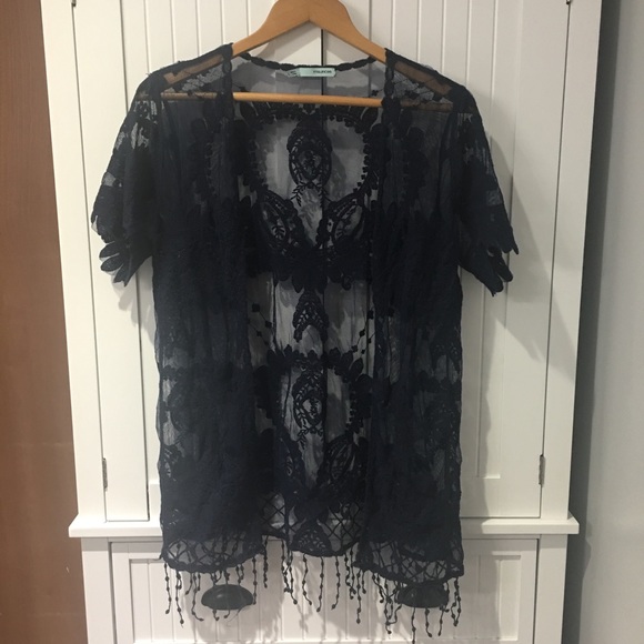 Maurice’s lacey coverup/cardigan - Picture 1 of 6